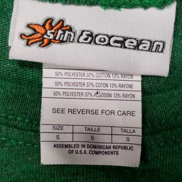 5th & Ocean Green Boston Celtics Short Sleeve Tee - Picture 3 of 4